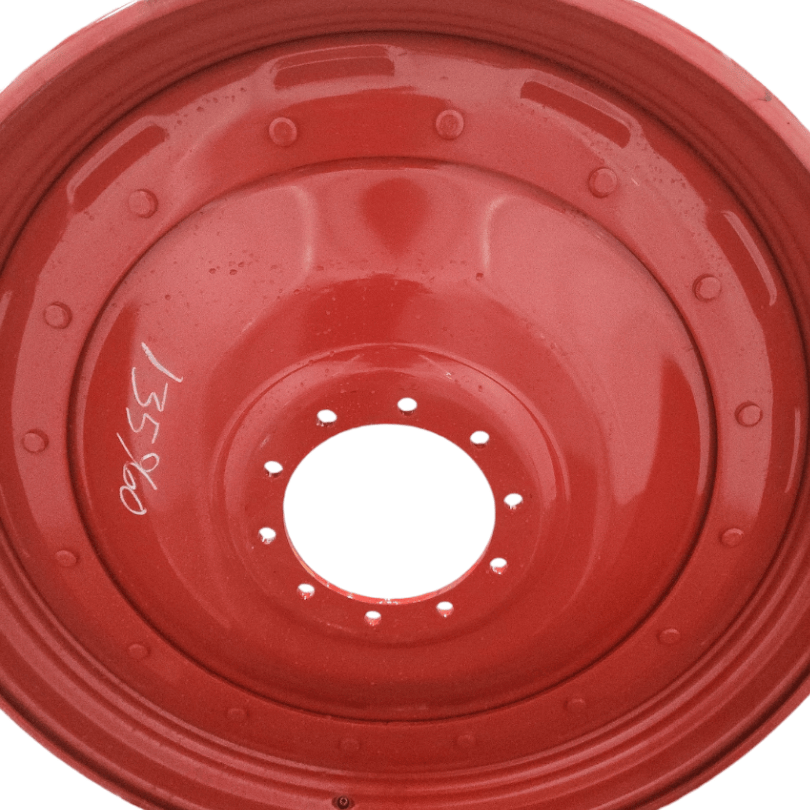 10-Hole Stub Disc Center for 46"-54" Rim, Fendt/Agco Red