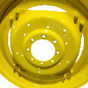 8-Hole Stub Disc (groups of 2 bolts) Center for 38"-54" Rim, John Deere Yellow