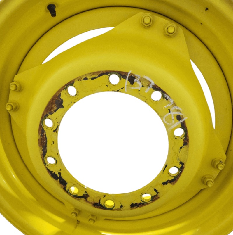 10-Hole Stub Disc (groups of 2 bolts) Center for 30" Rim, John Deere Yellow
