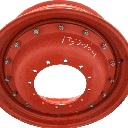 12-Hole Stub Disc Center for 38"-54" Rim, Fendt/Agco Red