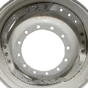 12-Hole Waffle Wheel (Groups of 3 bolts) Center for 34" Rim, New Holland White