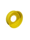 12"W x 38"D, John Deere Yellow 12-Hole Spun Disc