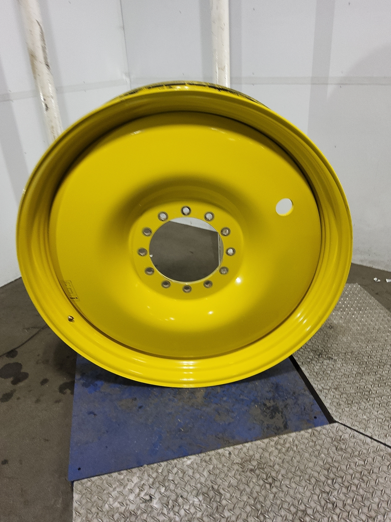 13"W x 46"D, John Deere Yellow 12-Hole Bubble Disc