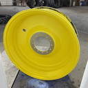 13"W x 46"D, John Deere Yellow 12-Hole Bubble Disc