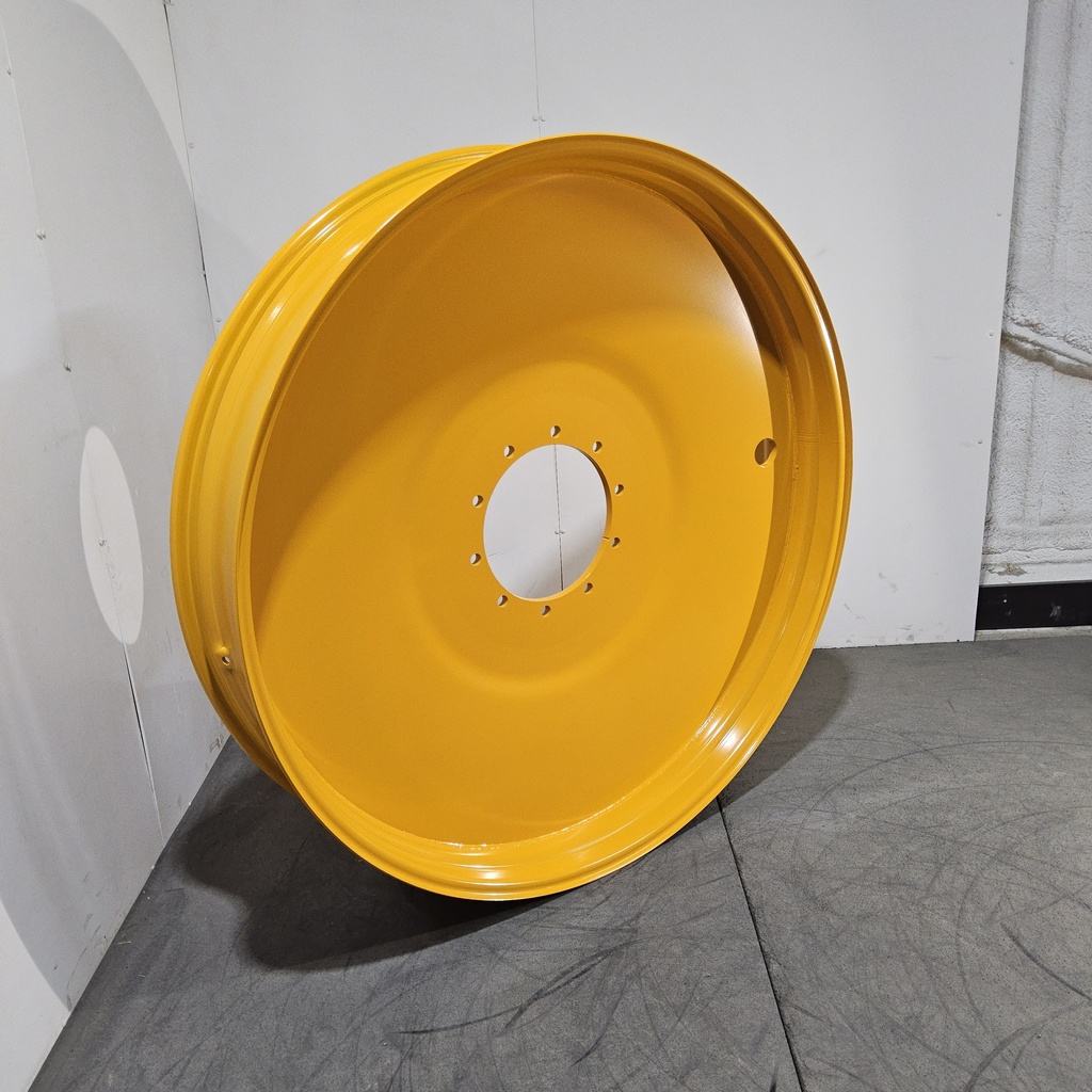 10"W x 54"D, Hagie Yellow 10-Hole Spun Disc