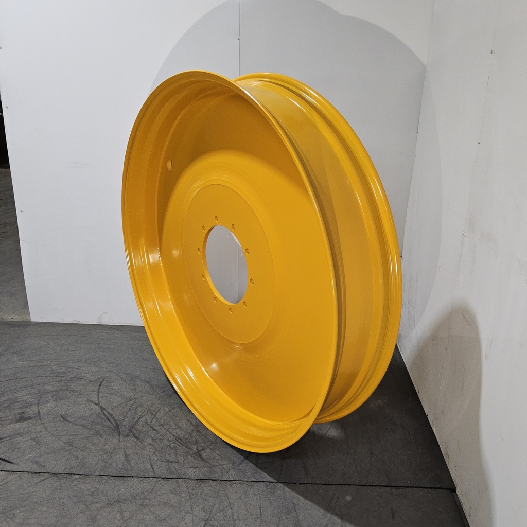 10"W x 54"D, Hagie Yellow 10-Hole Spun Disc