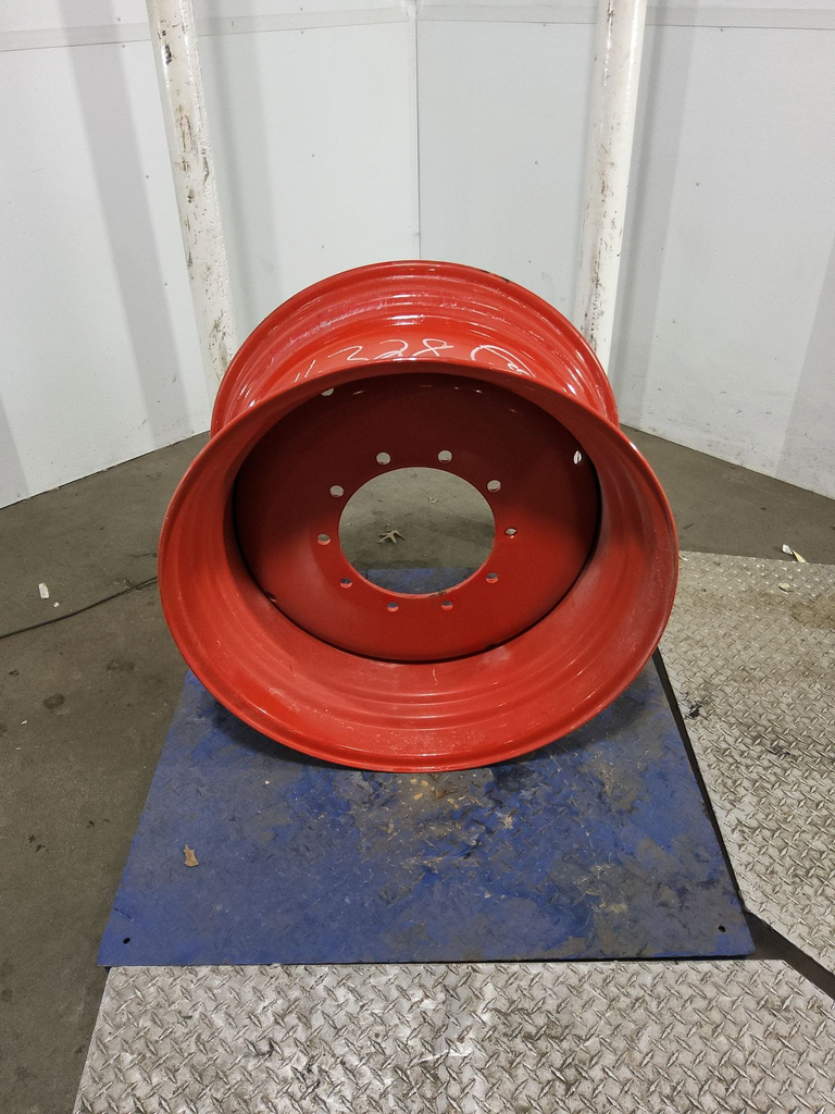 16"W x 30"D, Fendt/Agco Red 10-Hole Formed Plate