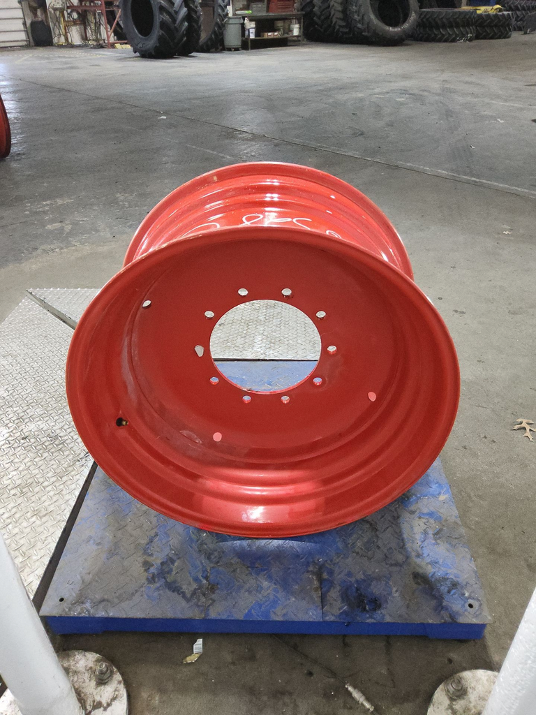 16"W x 30"D, Fendt/Agco Red 10-Hole Formed Plate
