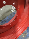 16"W x 30"D, Fendt/Agco Red 10-Hole Formed Plate