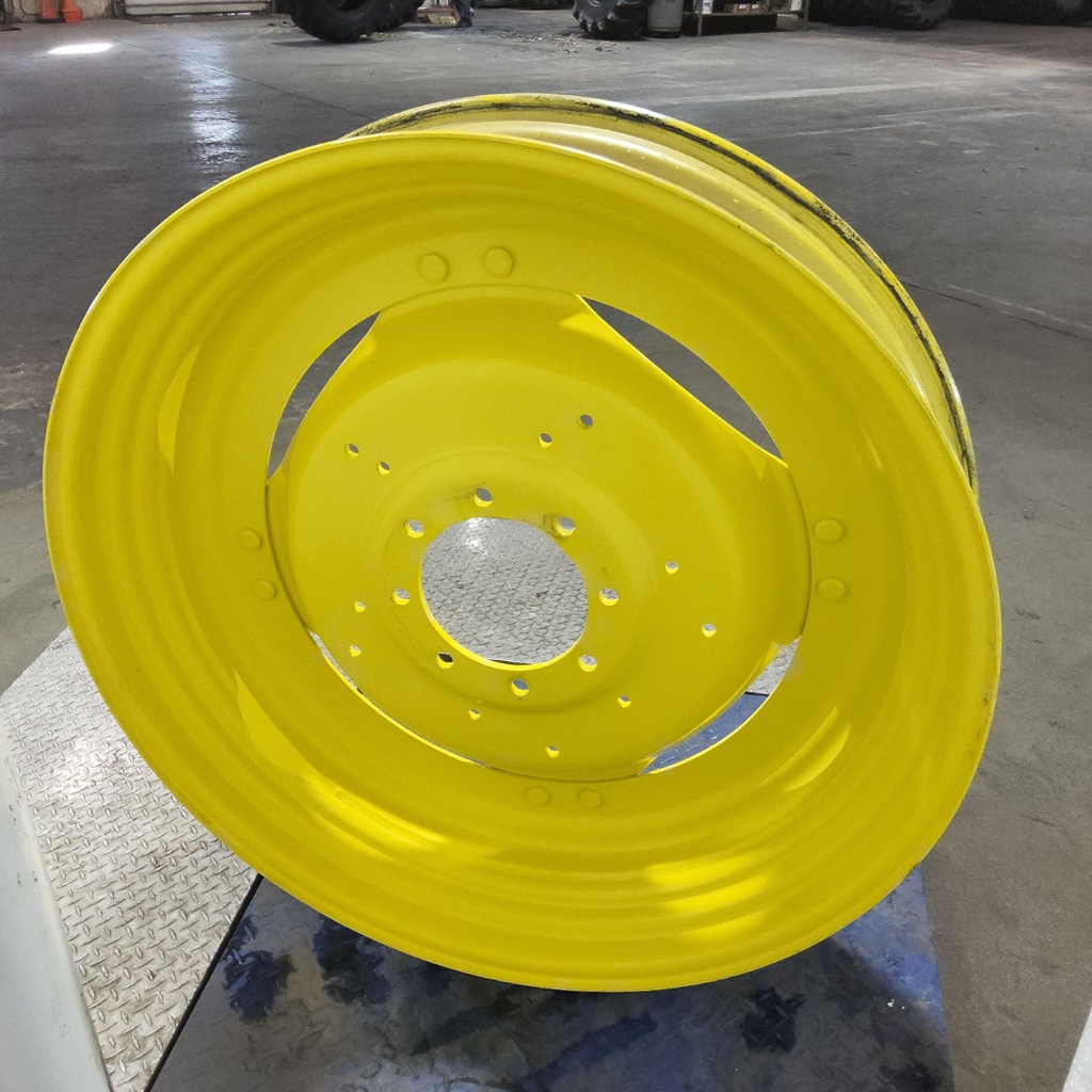 10"W x 42"D, John Deere Yellow 8-Hole Stub Disc (groups of 2 bolts)