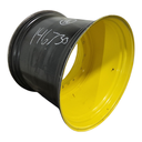 38"W x 46"D, John Deere Yellow 12-Hole Stub Disc