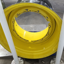 38"W x 46"D, John Deere Yellow 12-Hole Stub Disc