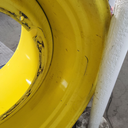 38"W x 46"D, John Deere Yellow 12-Hole Stub Disc