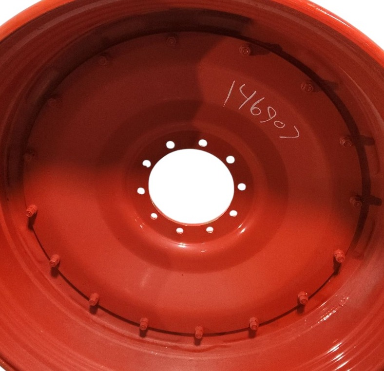 10-Hole Stub Disc Center for 46"-54" Rim, Fendt/Agco Red