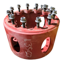 10 to 12-Hole 13.5"L FWD Spacer, Fendt/Agco Red