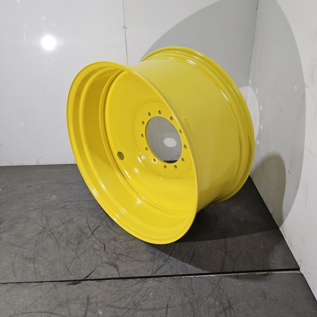 18"W x 38"D, John Deere Yellow 12-Hole Spun Disc Sprayer