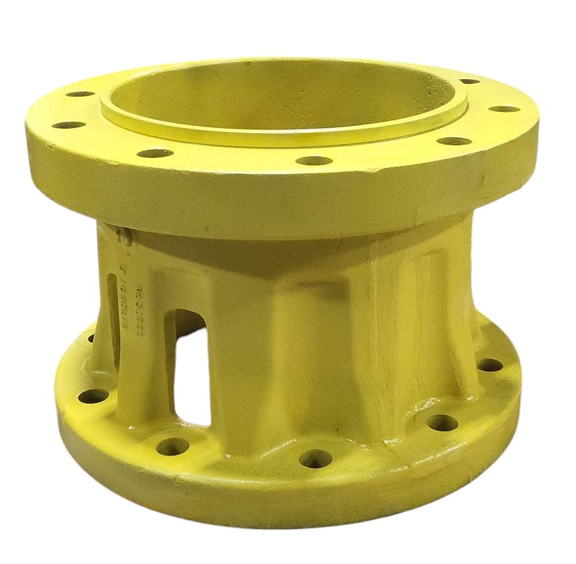 10-Hole 10"L Hub Extension, John Deere Yellow