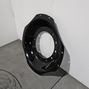 12-Hole Waffle Wheel (Groups of 2 bolts) Center for 34" Rim, Black