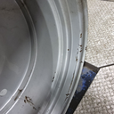 28"W x 46"D, Case IH Silver Mist 10-Hole Formed Plate