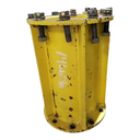 10-Hole 21"L Hub Extension/Triple, John Deere Yellow