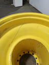 10"W x 38"D, John Deere Yellow 12-Hole FWA Direct Bolt Dual