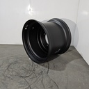 16"W x 22.5"D, Dead Flat Black 8-Hole Formed Plate