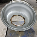 10"W x 38"D, Case IH Silver Mist 8-Hole Spun Disc