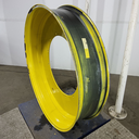 12"W x 54"D, John Deere Yellow 12-Hole Stub Disc