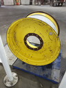 25"W x 38"D, John Deere Yellow 12-Hole Formed Plate Sprayer