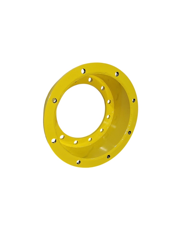 8 to 12-Hole 7"L Hub Extension(2-pc Spool Style), John Deere Yellow