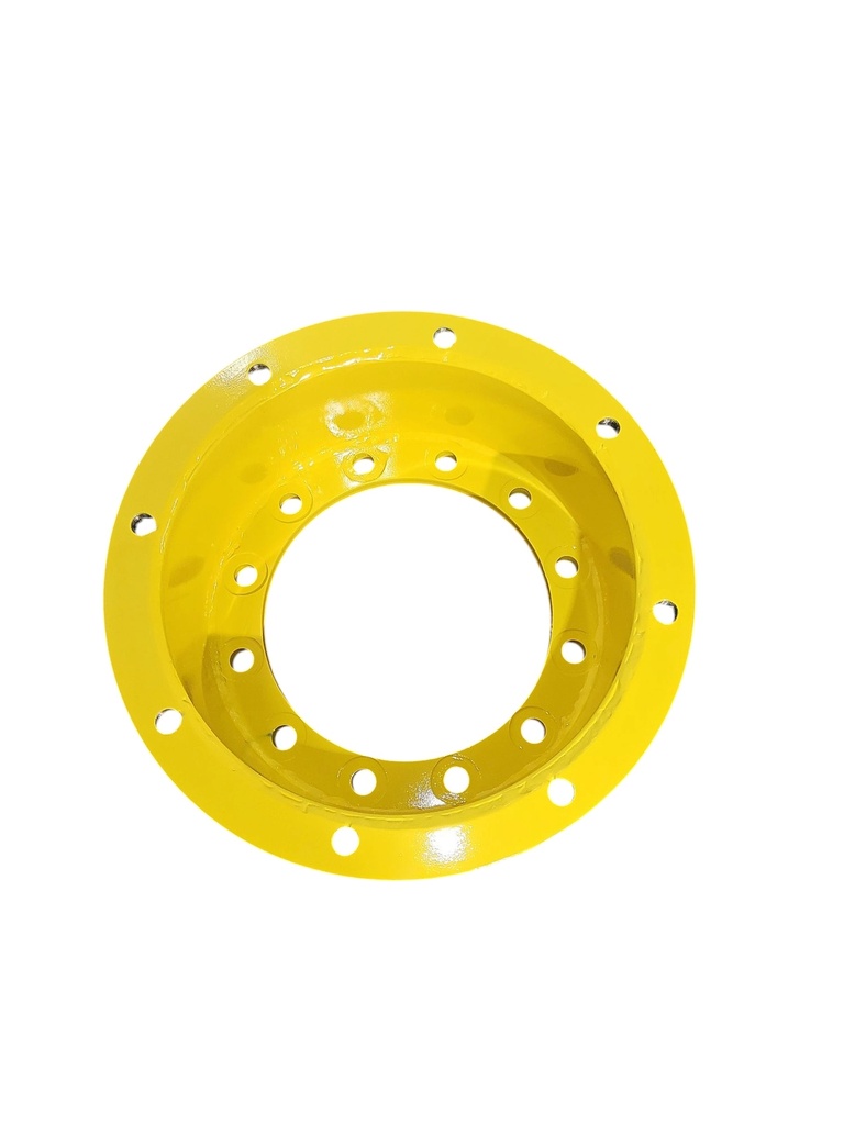 8 to 12-Hole 7"L Hub Extension(2-pc Spool Style), John Deere Yellow