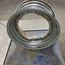15"W x 30"D, Case IH Silver Mist 8-Hole Waffle Wheel (Groups of 2 bolts)