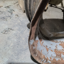 15"W x 30"D, Case IH Silver Mist 8-Hole Waffle Wheel (Groups of 2 bolts)