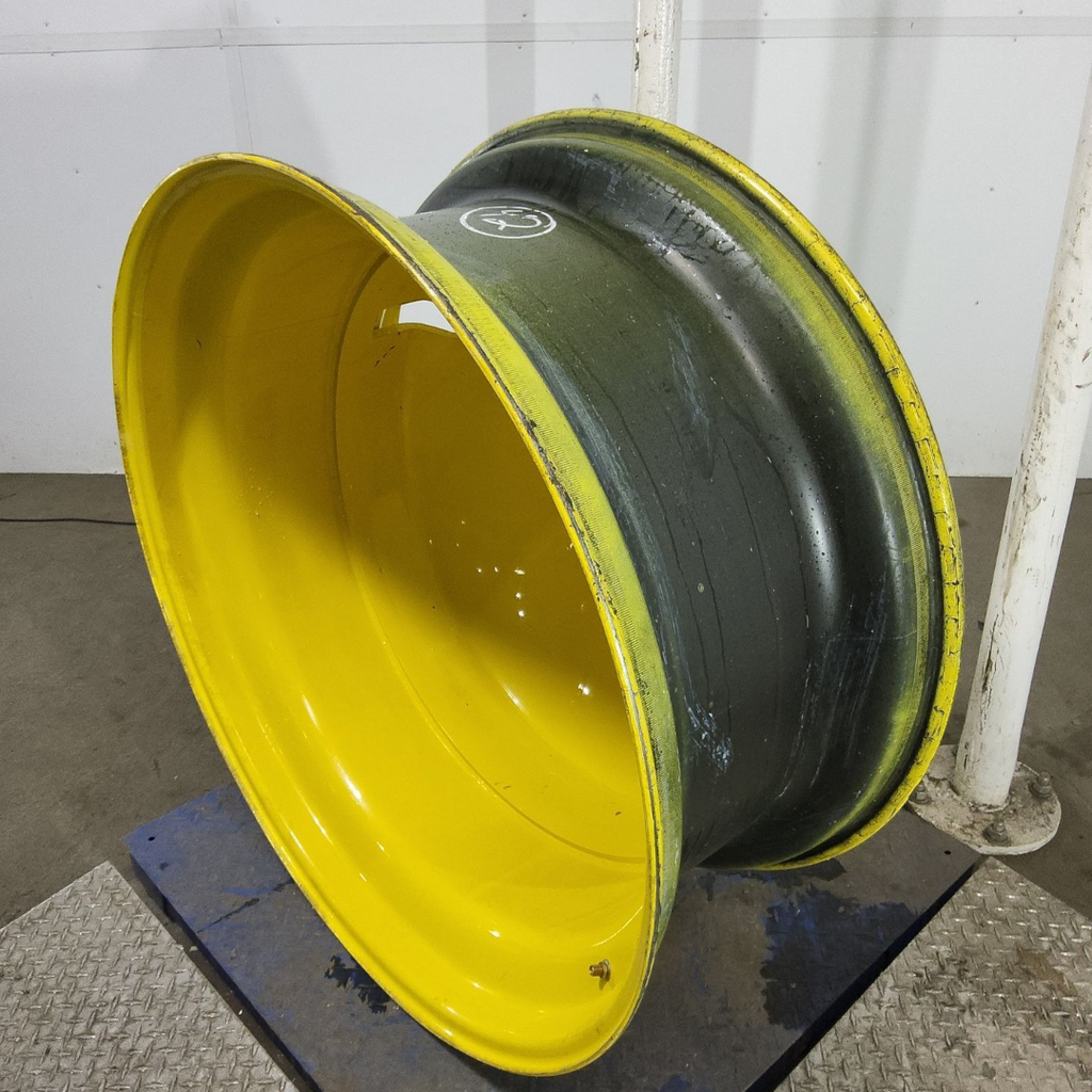 18"W x 42"D, John Deere Yellow 20-Hole Dolly Dual