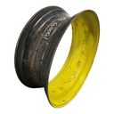 16"W x 42-38"D, John Deere Yellow Double Bevel Step-Up Rim