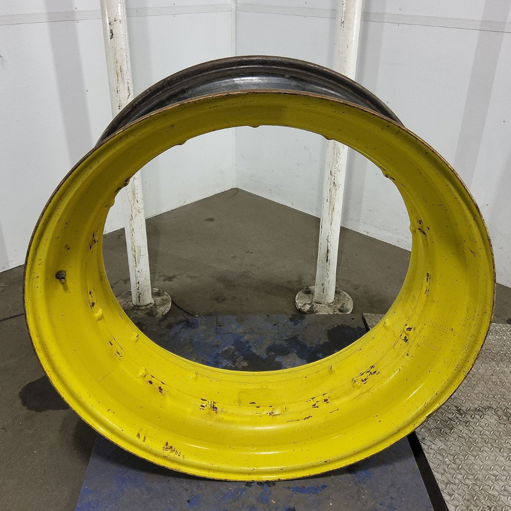 16"W x 42-38"D, John Deere Yellow Double Bevel Step-Up Rim