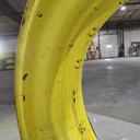 16"W x 42-38"D, John Deere Yellow Double Bevel Step-Up Rim