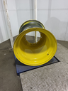 36"W x 32"D, John Deere Yellow 12-Hole Formed Plate
