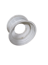 18"W x 28"D, New Holland White 8-Hole Flat Plate