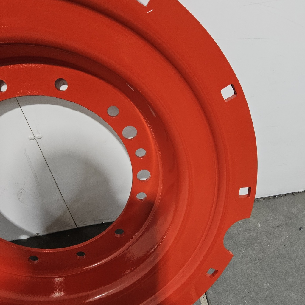 12-Hole Stub Disc Center for 38"-54" Rim, Fendt/Agco Red