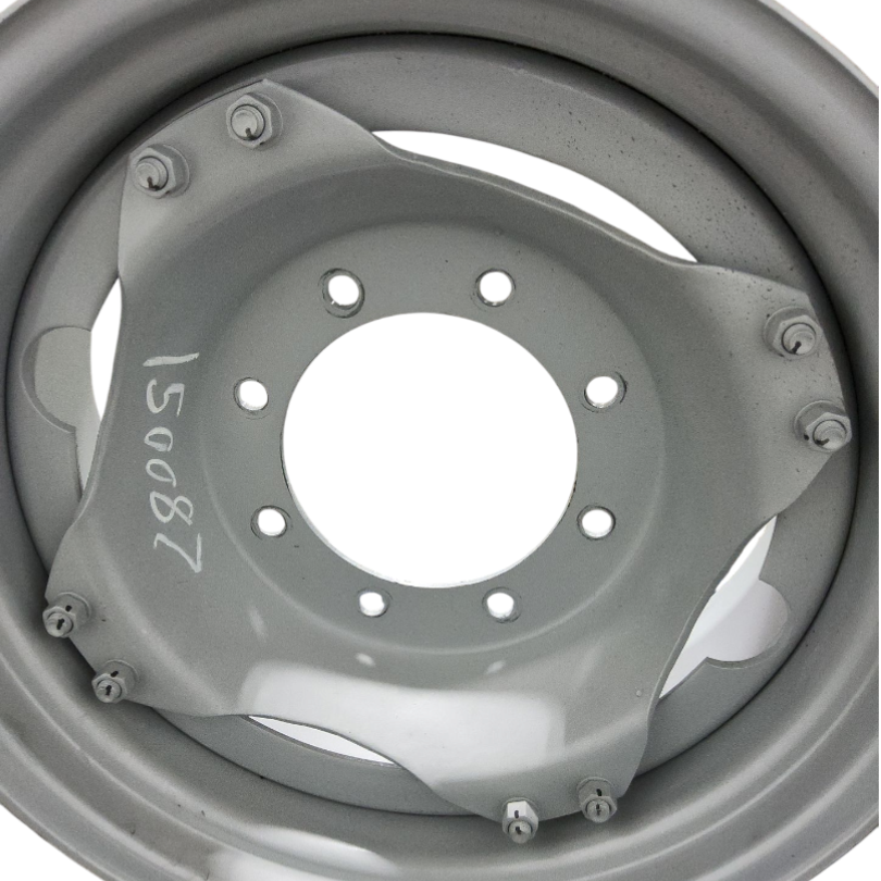 8-Hole Stub Disc (groups of 2 bolts) Center for 24" Rim, Agco Corp Gray 8-Hole Stub Disc (groups of 2 bolts) Center for 24" Rim, Agco Corp Gray