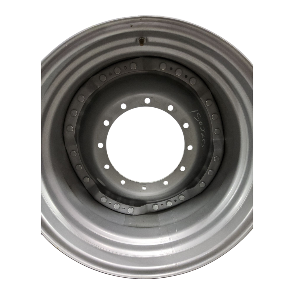 12-Hole Waffle Wheel (Groups of 3 bolts)HD Center for 34" Rim, Case IH Silver Mist waffle center SM 12hole