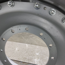 12-Hole Waffle Wheel (Groups of 3 bolts)HD Center for 34" Rim, Case IH Silver Mist waffle center SM 12hole
