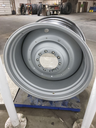 25"W x 42"D, Case IH Silver Mist 10-Hole Formed Plate