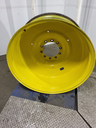 18"W x 42"D, John Deere Yellow 10-Hole Formed Plate