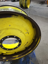 18"W x 42"D, John Deere Yellow 10-Hole Formed Plate