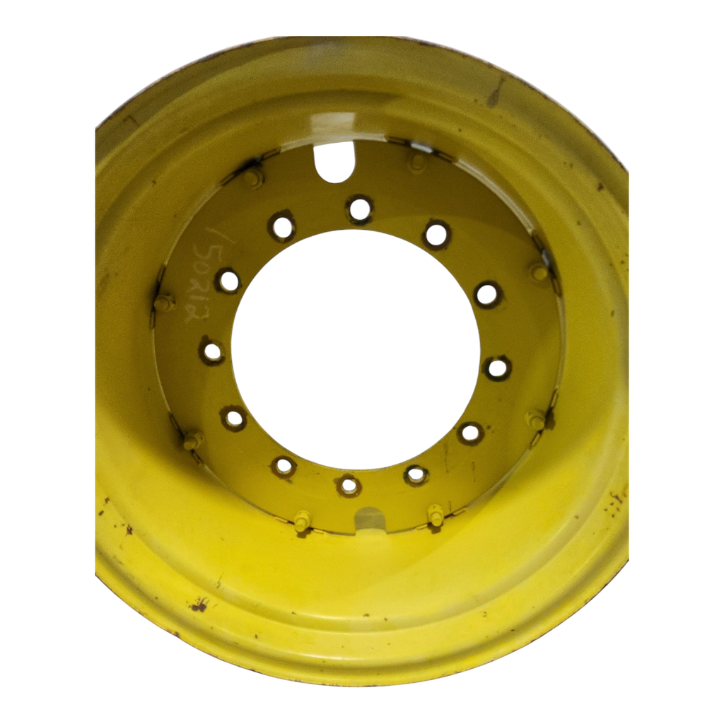 12-Hole Rim with Clamp/Loop Style Center for 26" Rim, John Deere Yellow