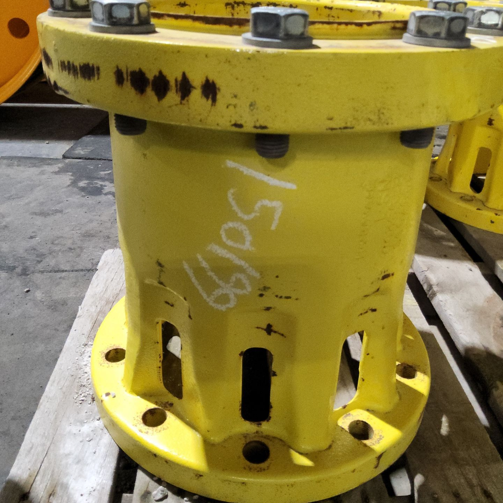 10-Hole 15"L Hub Extension, John Deere Yellow