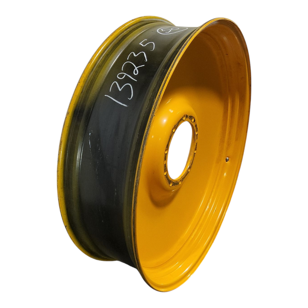 13"W x 50"D, Hagie Orange 10-Hole Bubble Disc