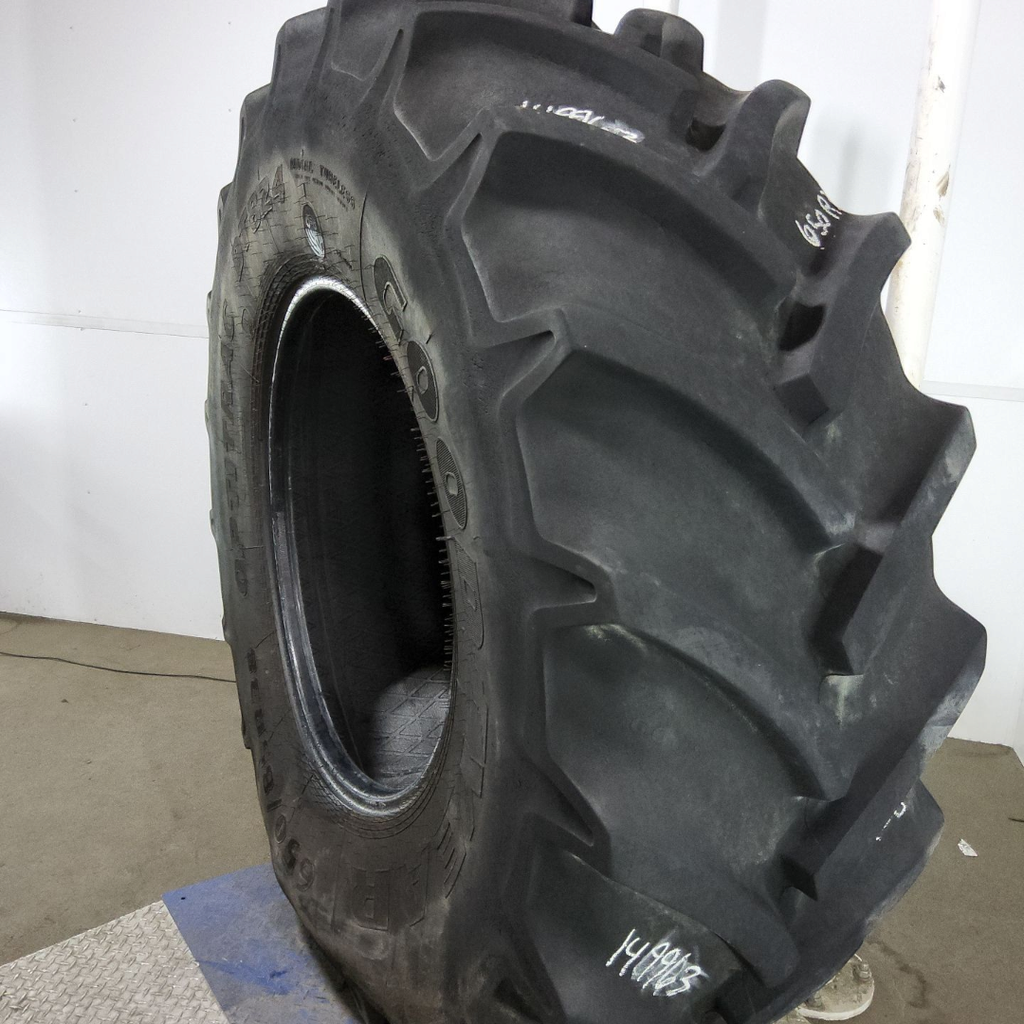 650/85R38 Goodyear Farm DT824 Optitrac R-1W 173A8 75%